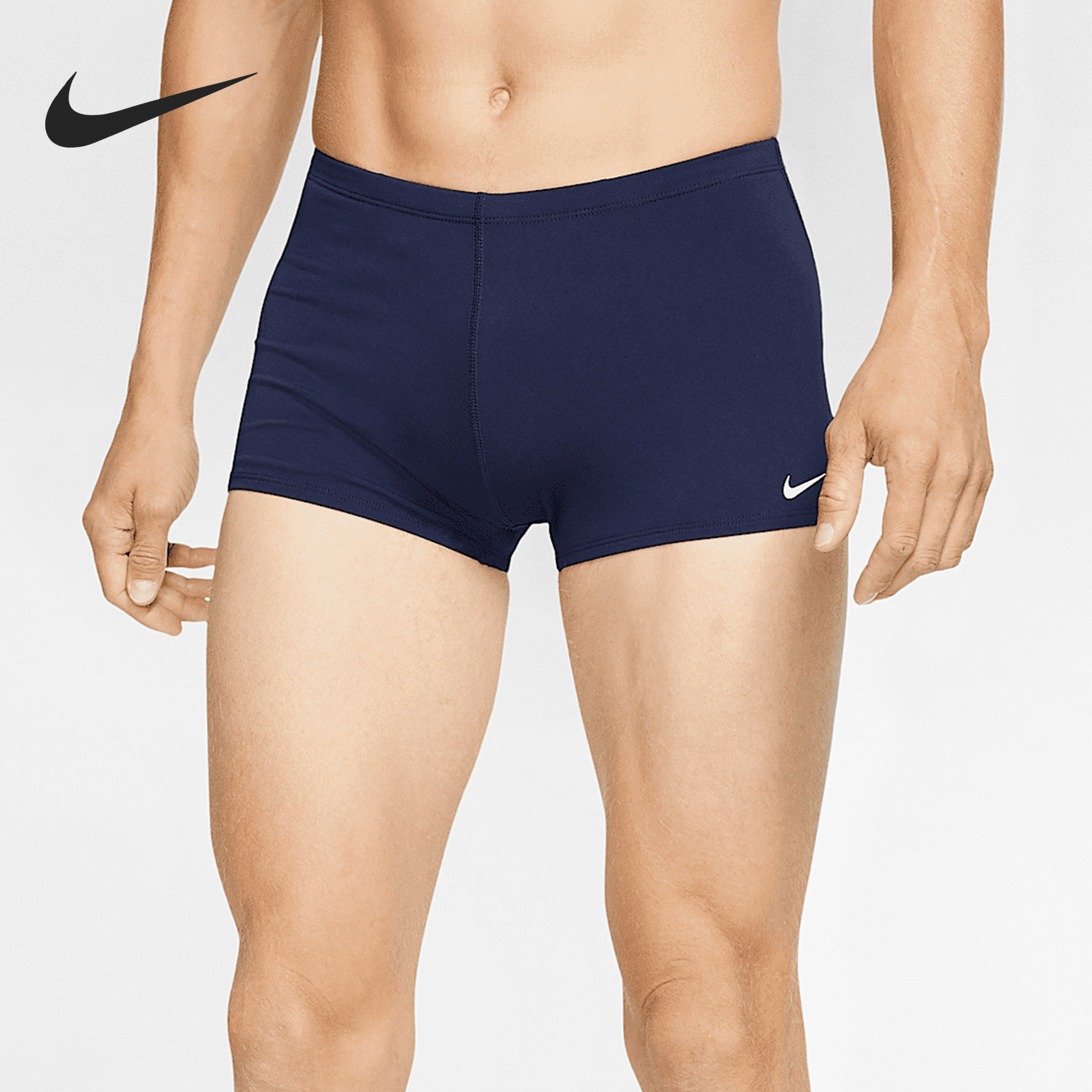 Nike/耐克官方正品wim Poly Solid男士平角休闲泳裤CZ7590-410
