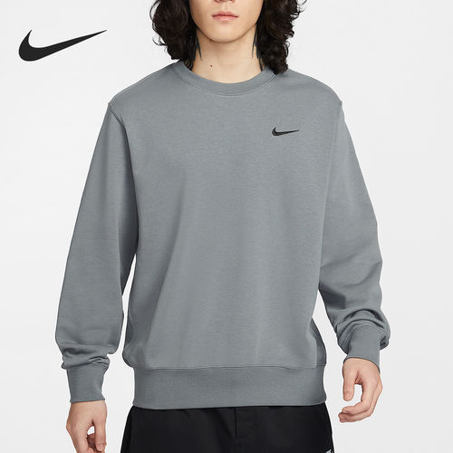 Nike/耐克官方正品Club男士刺绣圆领套头耐穿运动卫衣IR0104-084