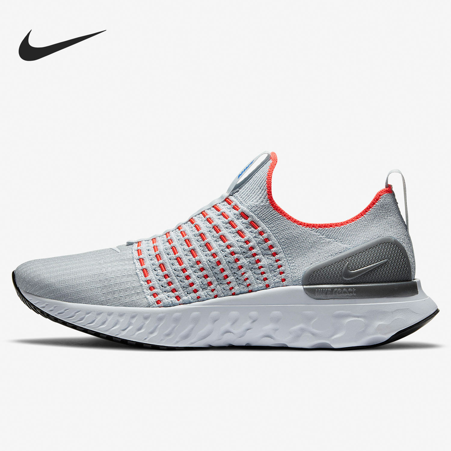 Nike/耐克官方正品REACT RUN FK2男子运动低帮跑步鞋CJ0277-007