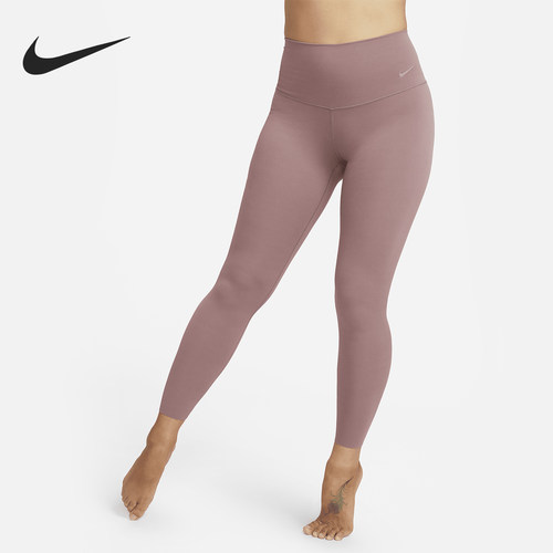 Nike/耐克官方正品新款女士健身弹力透气运动紧身长裤DQ6016-208