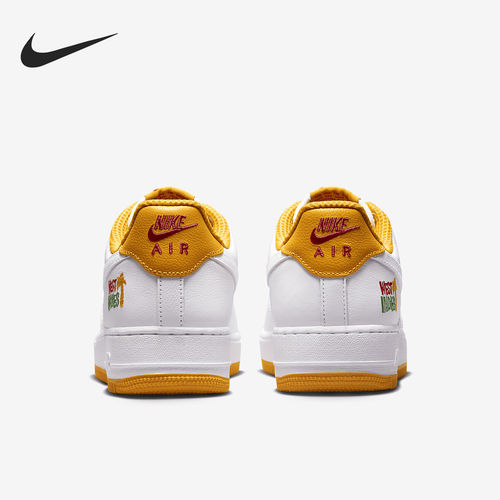 Nike/耐克官方正品Air Force 1男士时尚轻质简约板鞋DX1156-101