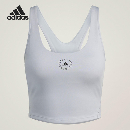 Adidas/阿迪达斯官方正品YOGA CROPTOP女士瑜伽紧身背心JN0548