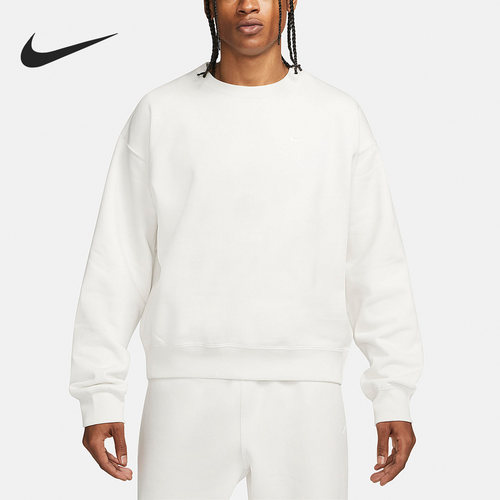 Nike/耐克官方正品新款圆领男子休闲宽松针织套头卫衣DA0318-030