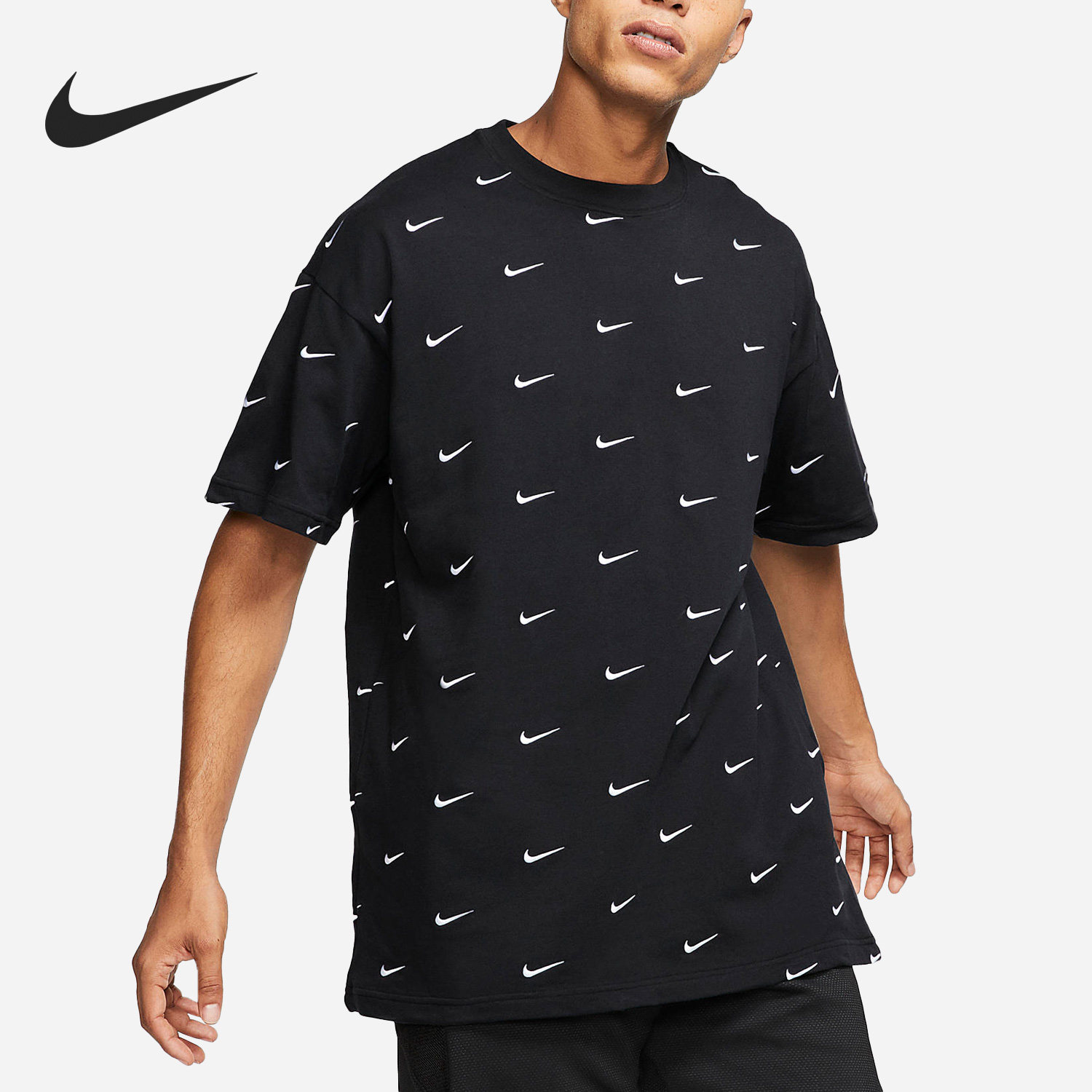 Nike/耐克官方正品新款男子透气舒适圆领运动短袖T恤CK4094-010
