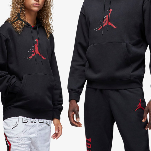 Nike/耐克官方正品JORDAN男士针织加绒保暖连帽卫衣FD7466-010