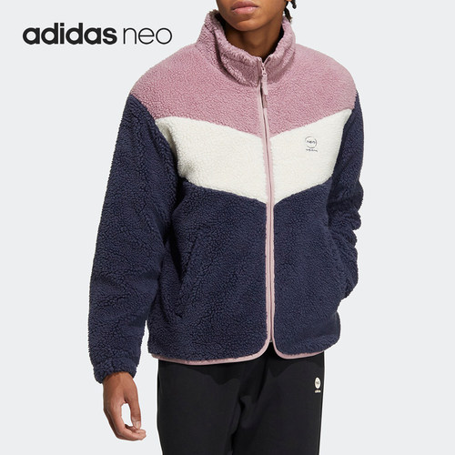 Adidas/阿迪达斯官方正品SHERPA JACKET男女摇粒绒运动外套HY9651