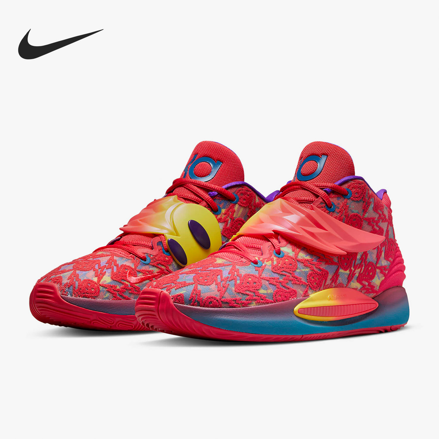 Nike/耐克官方正品KD14 EP运动男女实战训练耐磨篮球鞋DO6902-600图片
