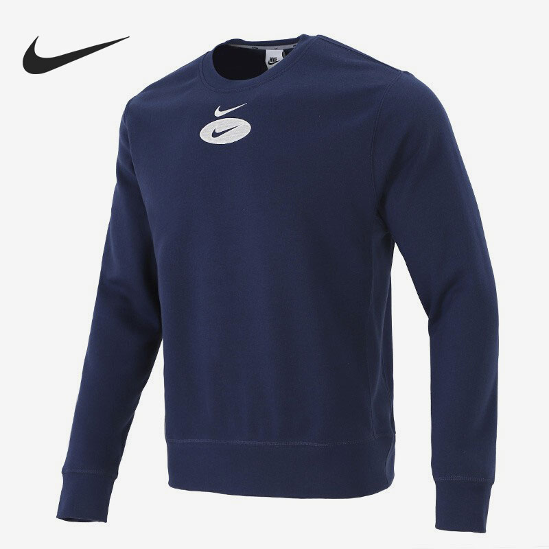 Nike/耐克官方正品当季新款男子加绒运动套头衫卫衣 DM5461-410