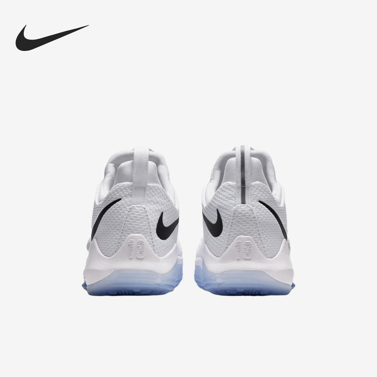 Nike/耐克官方正品PG1新款男白黑色贴合简约网布篮球鞋IV2869-100
