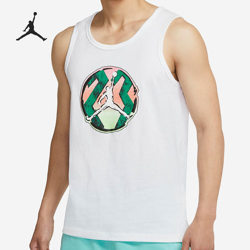 Nike/耐克正品 JORDAN 23号炫彩飞人男子运动无袖背心 CZ8296-100