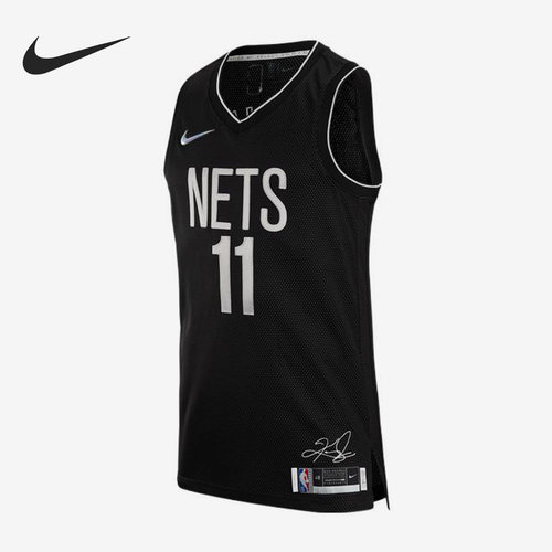 Nike/耐克官方正品欧文Dri-FIT男子篮球运动休闲球衣DH8067-010