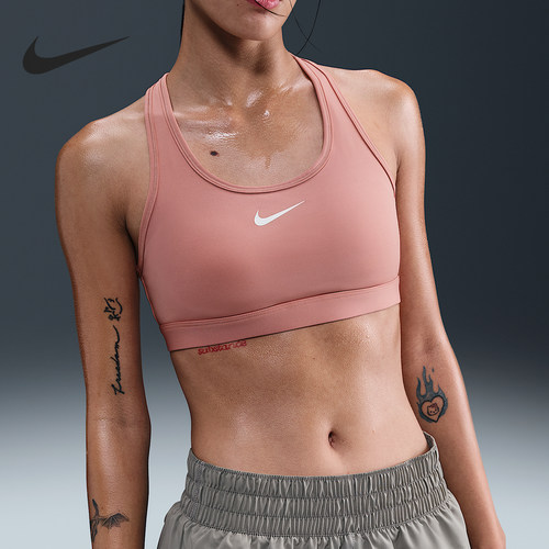 Nike/耐克官方正品 Swoosh女士训练透气健身运动内衣DX6822-685