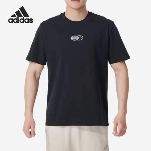 Adidas/阿迪达斯官方正品SUM NOVELTY T 1男士圆领短袖T恤JI7107