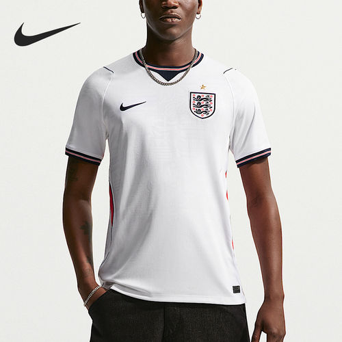 Nike/耐克官方正品英格兰主场男士轻盈透气足球运动T恤IB5290-100