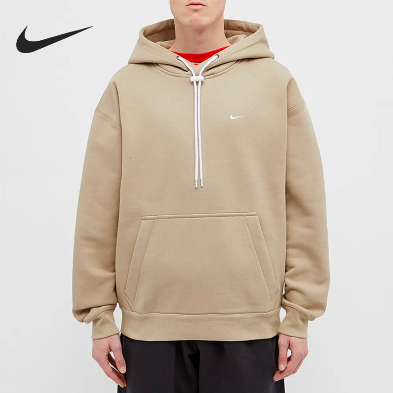 Nike/耐克官方正品Swoosh logo刺绣连帽男女运动卫衣CD6393-247