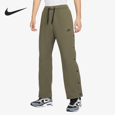 Nike/耐克官方正品冬季新款男子时尚宽松测排扣运动长裤FB8015