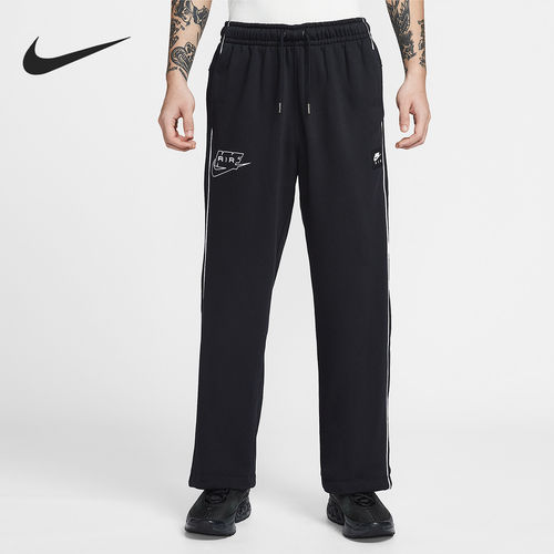 Nike/耐克官方正品Air男士直筒加绒宽松针织休闲长裤IF1285-010
