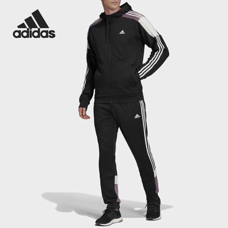 Adidas/阿迪达斯官方正品新款男子休闲运动外套长裤套装 FL3631