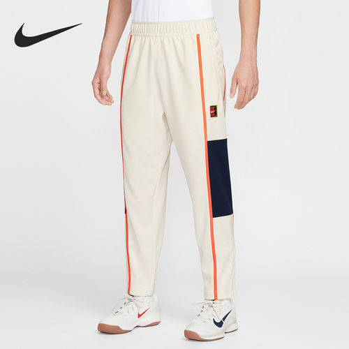Nike/耐克官方正品Court Heritage男士针织网球长裤FZ6929-133