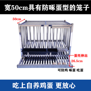 不锈钢鸡笼子家用室外大号特大养殖专用母鸡下蛋出蛋自动滚蛋鸡笼