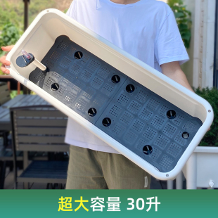 种菜神器家庭阳台蔬菜种植盆室内种菜专用箱大花盆高脚种植箱花箱