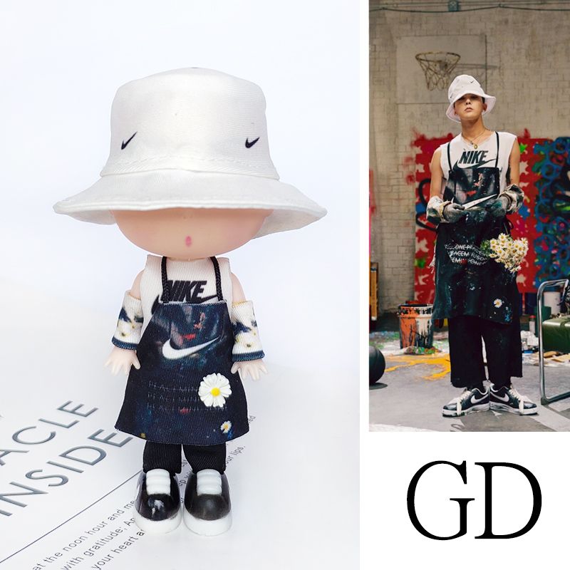 权志龙公仔小雏菊鞋玩偶钥匙扣模型周边潮包包挂件生日礼物gd娃娃