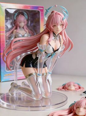 鸣潮手办跪坐爱弥斯雕像绝版国产美少女肉生手办女士手办摆件盲盒