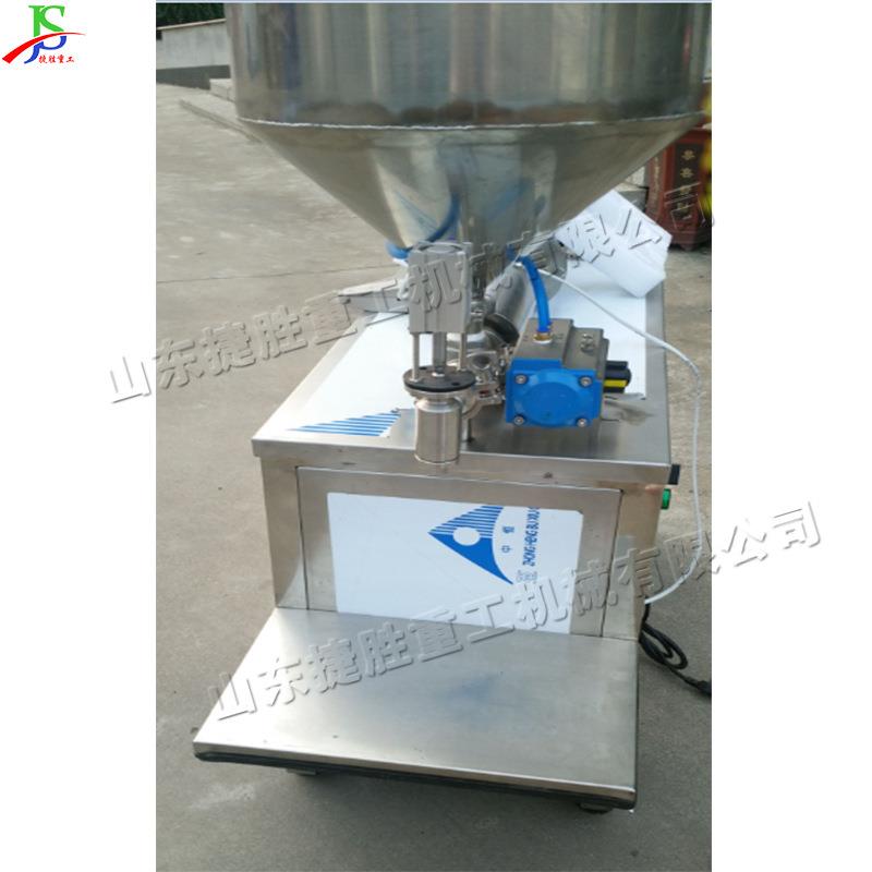 单头双头膏体灌装机 粘稠类液体灌装设备 蜂蜜洗涤化妆品灌装