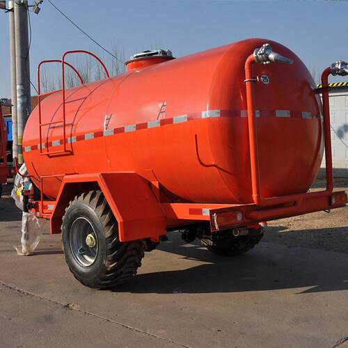 5吨水拖车 压消防用水车拖车 园林绿化洒水车 工具牵引车