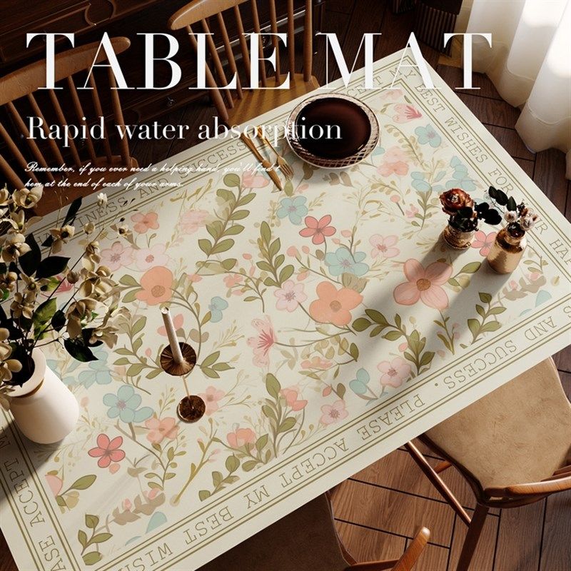 新碎 桌垫防水防油耐温免洗皮革桌垫茶几布餐桌垫,居家布艺,桌布,淘宝优惠券,粉丝福利购,淘宝优惠卷