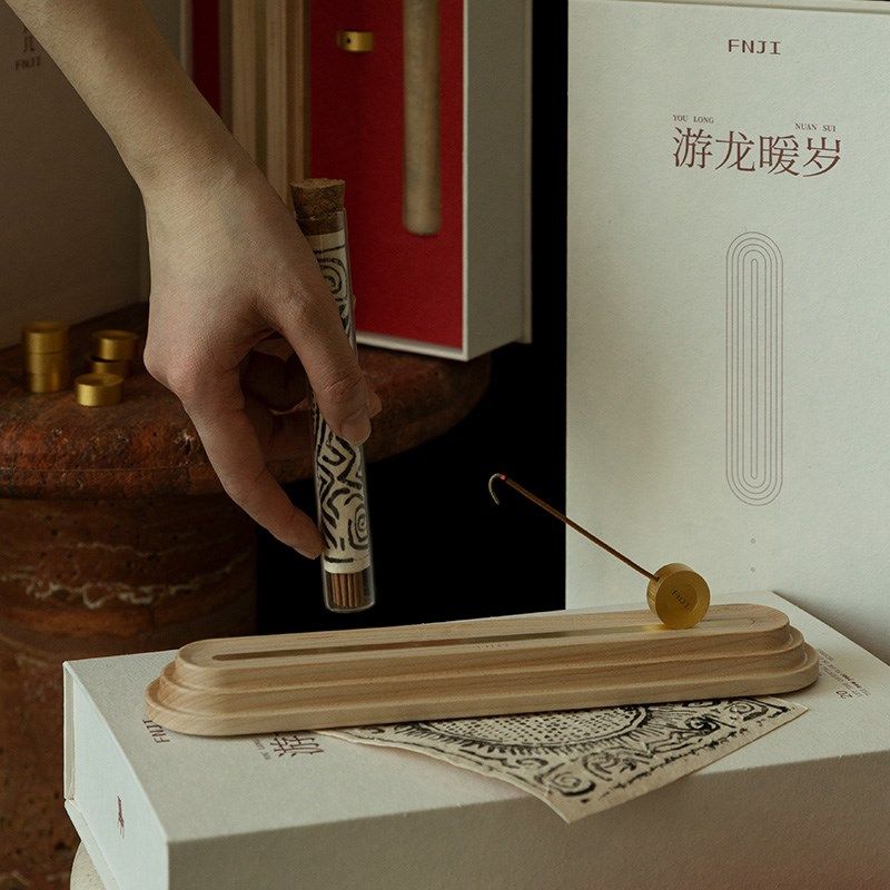 梵几家居游龙暖岁 线香组  藏香木质香插桌面茶道熏香送礼,家居饰品,香薰摆件,淘宝优惠券,粉丝福利购,淘宝优惠卷