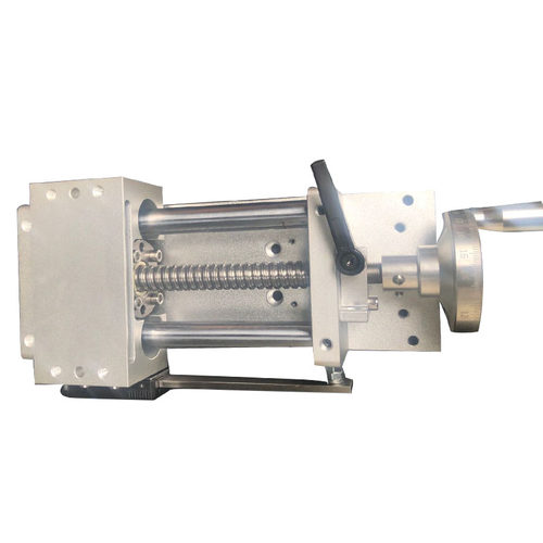 胜锐手摇丝杆滑台模组带精密光栅电子尺高精度.mm直线手动滑台