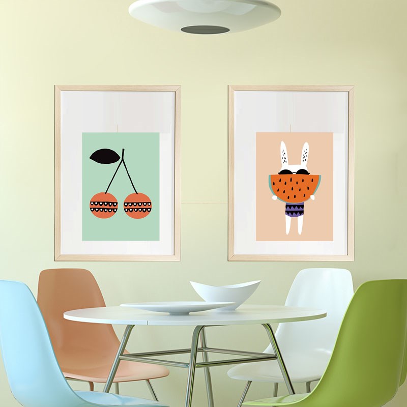 铝合金贴木纹画框1000拼图框架装裱写真相框挂墙胡桃色国画框