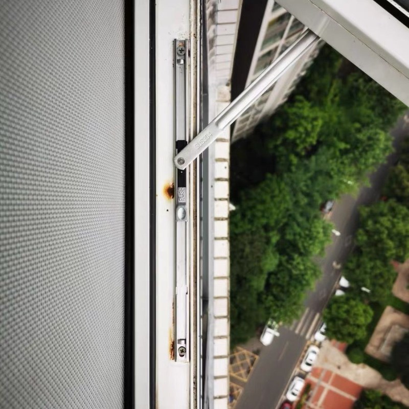 平开窗风撑窗户限位器防风撑窗扇推拉窗锁外推窗锁扣角度固定撑杆