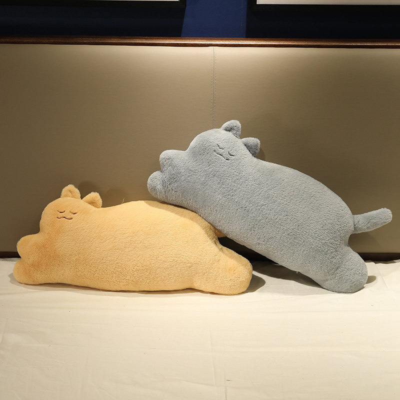 卡通猫咪床头大靠背垫靠枕沙发抱枕in风高级感床上腰枕夹腿睡觉,居家布艺,靠垫/抱枕,淘宝优惠券,粉丝福利购,淘宝优惠卷