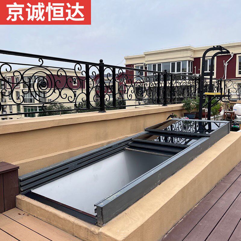 上海屋顶楼梯口电动平移天窗轨道手动楼顶推拉铝合金左右滑盖窗户,全屋定制,铝合金窗,淘宝优惠券,粉丝福利购,淘宝优惠卷