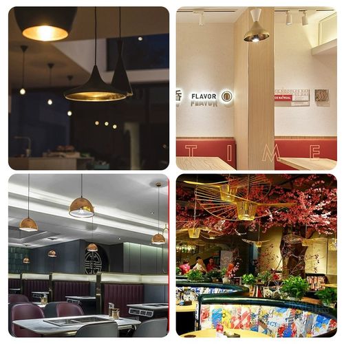 全光谱led聚光灯杯gu超亮护眼灯泡m插脚卤素灯泡e2螺口