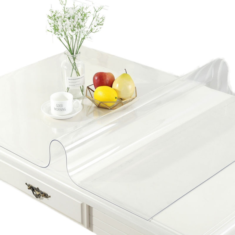 防水桌面软玻璃PC桌布防烫防油免洗餐桌垫茶几厚水晶板现代