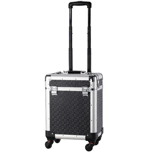 工具箱拉杆式 滚轮式装涂刷工具瓷砖美缝硅藻泥施工工具的箱子高