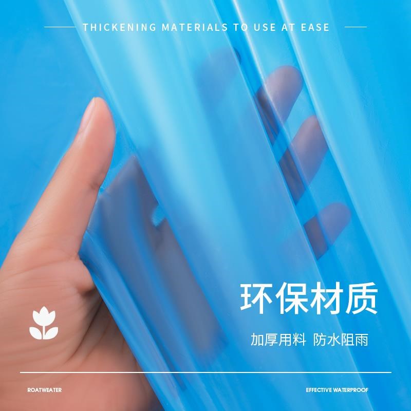 儿童雨衣上学专用一次性学生加厚带书包位长款防水卡片便携雨披男