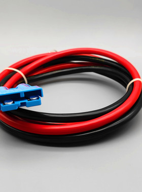 U电池组连接器 输入 蓝色电池接头  72 D 电线