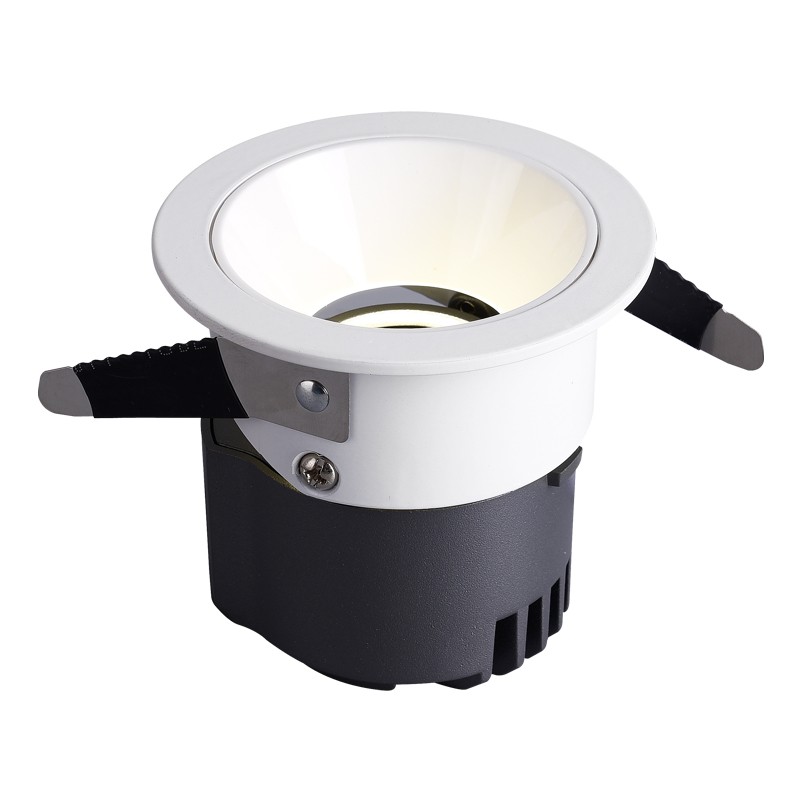 LED窄边框筒灯嵌入式家用无灯护眼简灯7.5孔天花射灯吊顶防眩