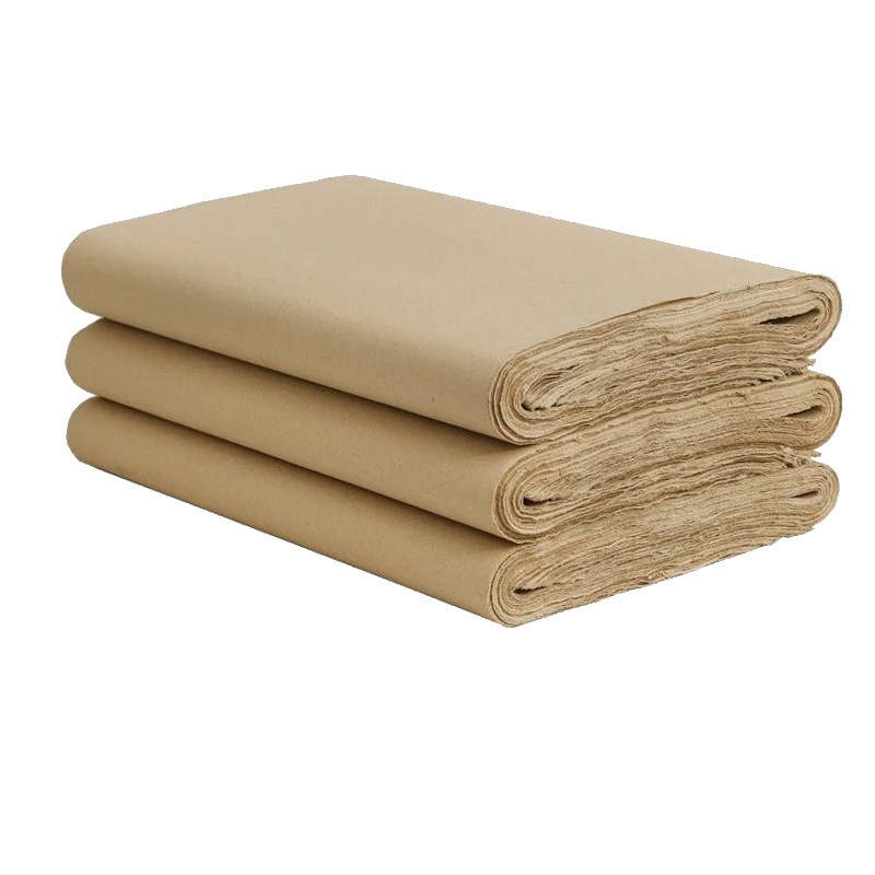 纯手工毛边纸元书纸加厚练习书法仿古做旧参赛篆隶粗糙不洇墨初学