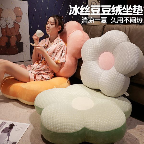 花朵蒲团坐垫地上加厚榻榻米垫子儿童飘窗沙发护腰靠垫懒人座椅垫