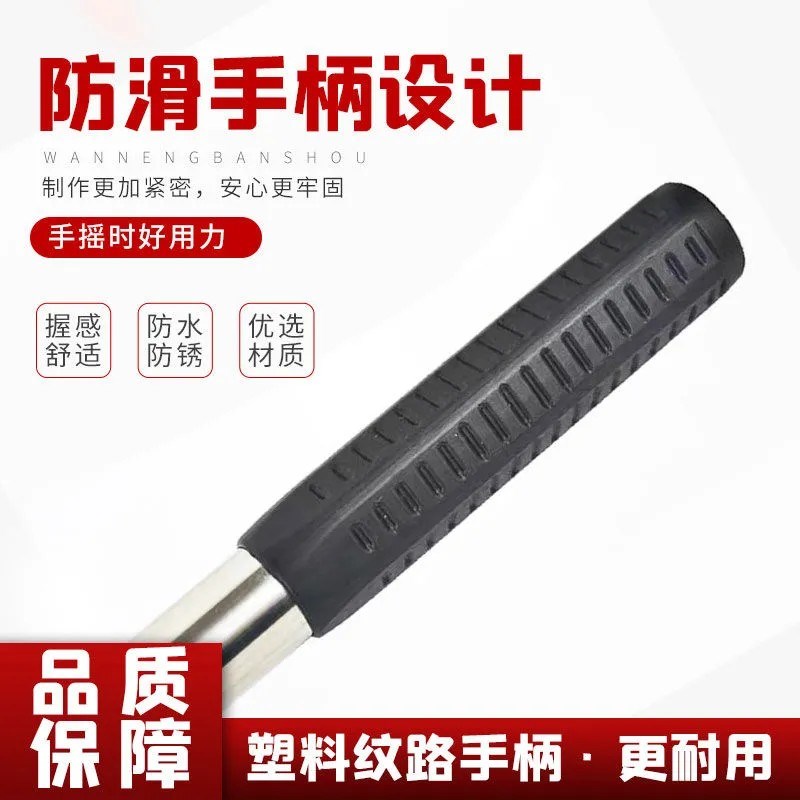 旗杆不锈钢伸缩杆3米1.8米手持可伸缩旗杆户外导游4米5米6米旗帜