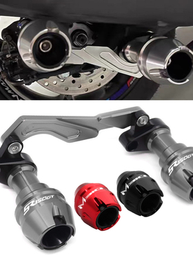 适用升仕310M隆鑫无极SR150GT改装配件排气管保险护杠前轮防摔球