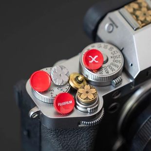 相机快门按钮xm5xt50适用xs20X100VIxt30二代xt5尼康zf热靴盖配件