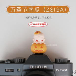 泡泡玛特圣诞丘比特富士相机s配件适用xm5热康z30索尼zve10佳能r5