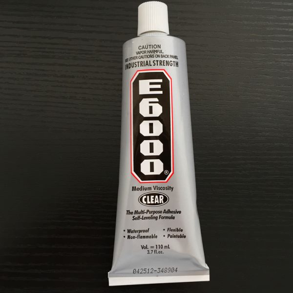 高浓度进口E6000饰品胶水 手机壳贴钻专用粘鞋掉钻沾美甲修补丁胶