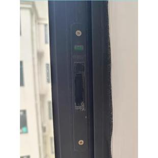 移窗钩锁老式90型钩锁铝合金自动碰锁不锈钢门窗锁扣配件推拉门锁